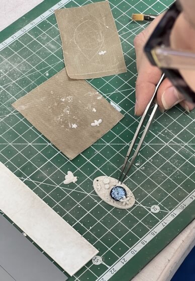 Stone Setting in Silver Clay Class