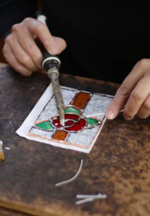 Glass and Mosaic class in Oakley