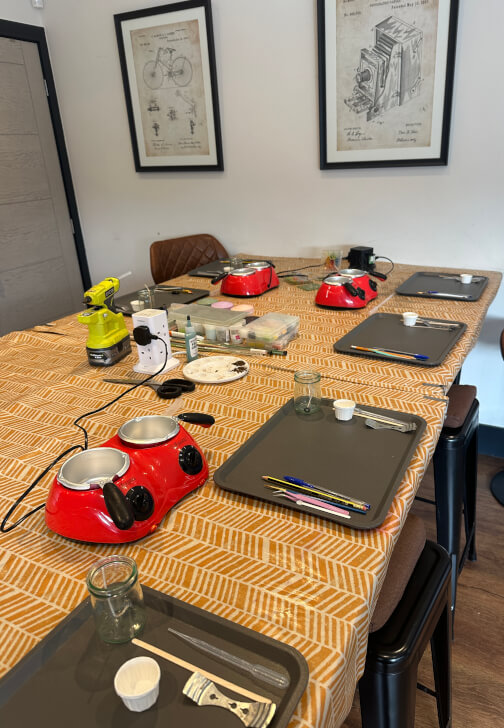 Teacup Candle Workshop with Cream Tea