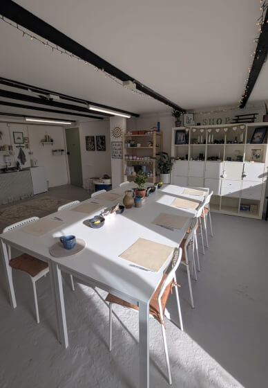 Textured Ceramic Plant Pot Workshop