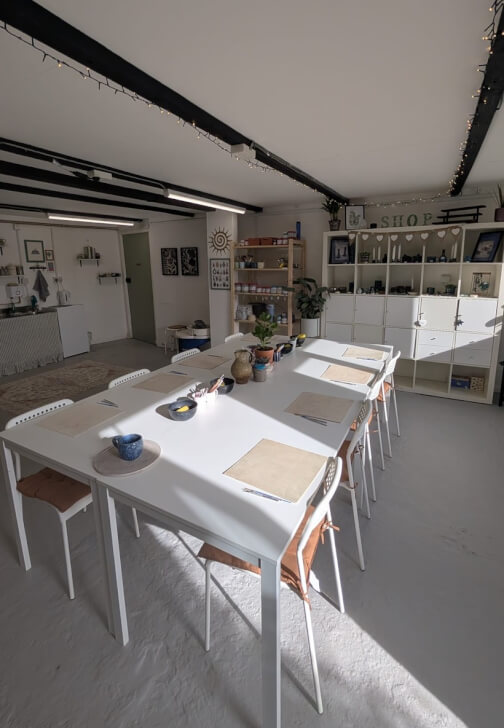 Pottery class in Saltford, South West