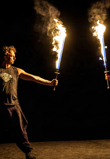 The Halloween Fire Experience - Photoshoot