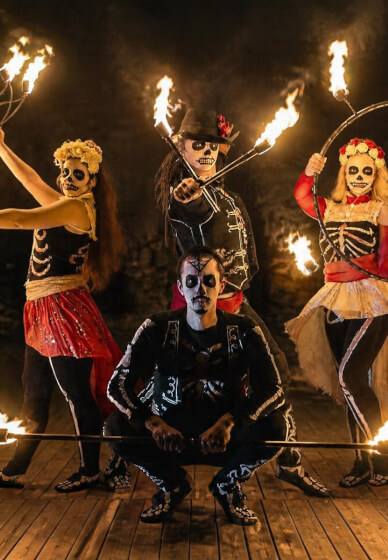The Halloween Fire Experience - Photoshoot