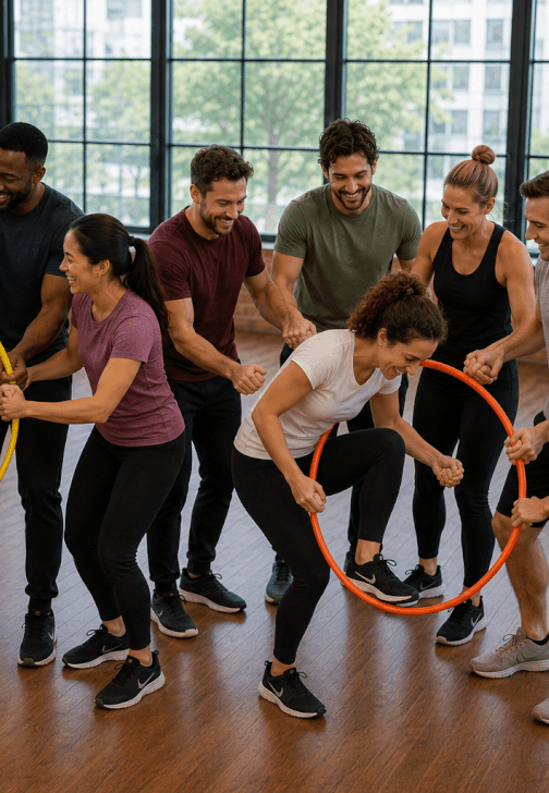 Dance class in Seven Dials