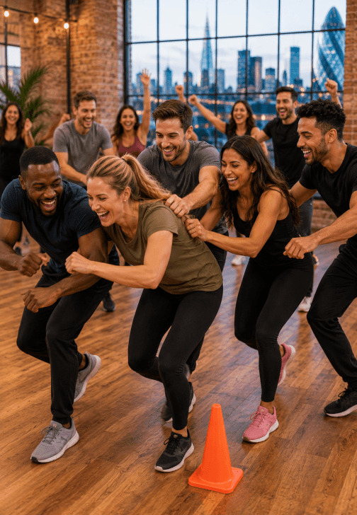 Photo from a dance class in Seven Dials