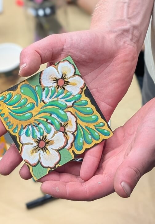 Tile Painting Workshop