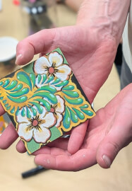 Tile Painting Workshop