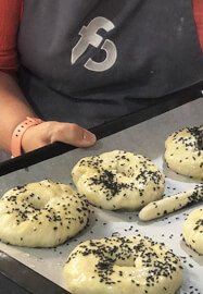 Traditional Loaf, Bagels and Tangzhong Buns Class
