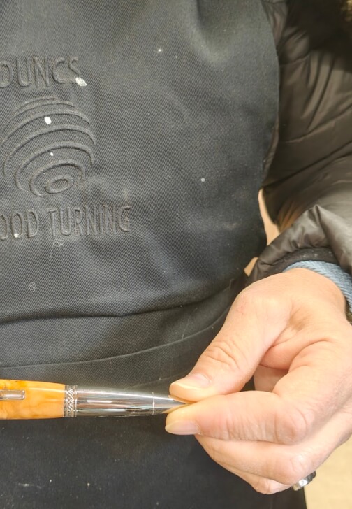 Woodworking class in Stretton