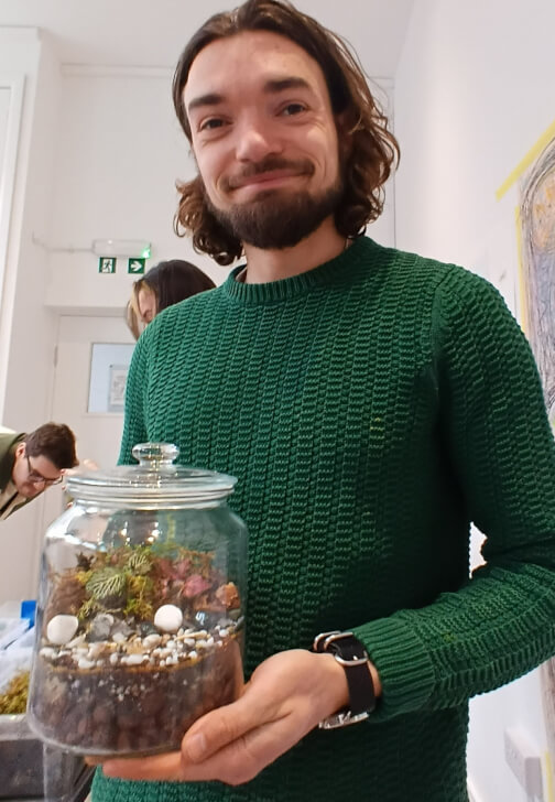 Terrarium class in Rushden with Mid-Earth Terrariums
