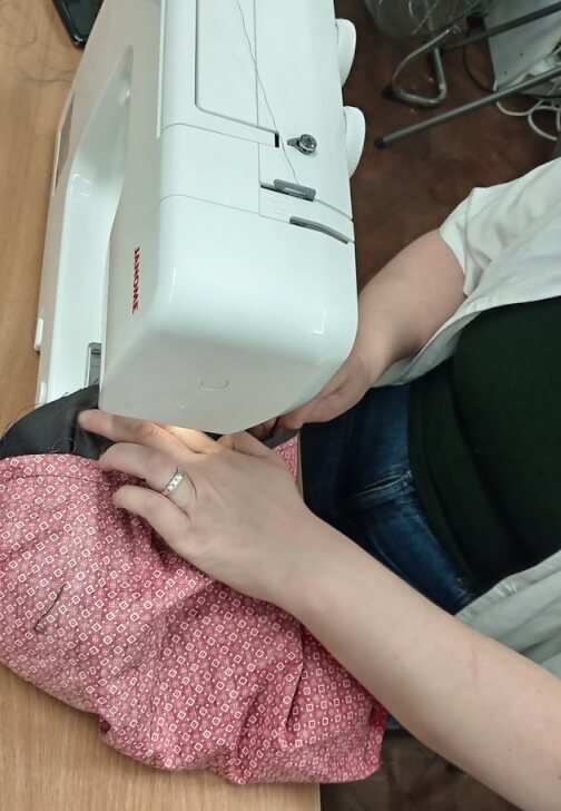 Textiles class in Stratford