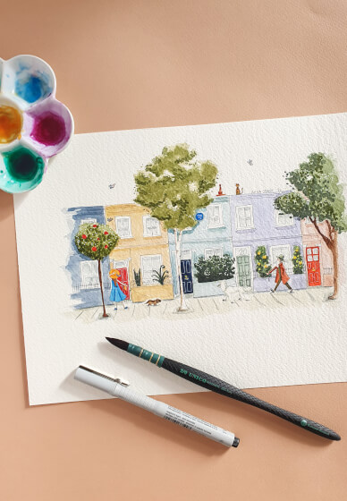 Watercolour Building Painting Workshop