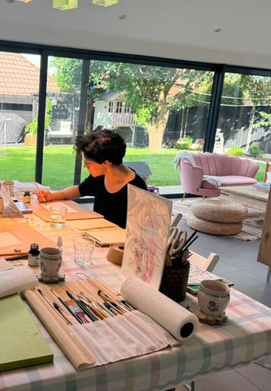 Watercolour Painting and Indian Food Experience