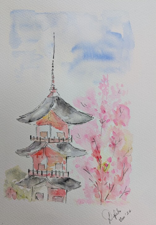 Watercolour Painting and Indian Food Experience