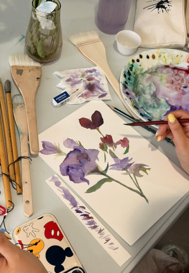 Watercolour Painting Workshop: Relax and Paint