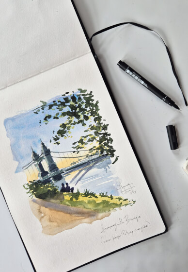 Watercolour Urban Sketching Workshop