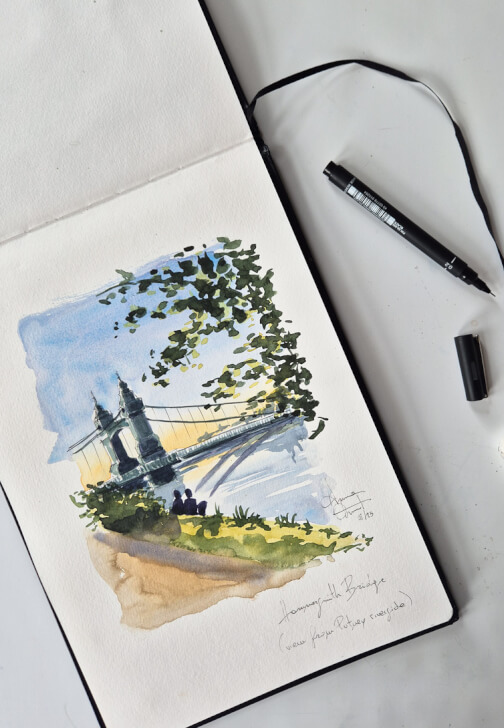 Watercolour Urban Sketching Workshop