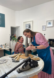 Wavy Silver Bangle Workshop