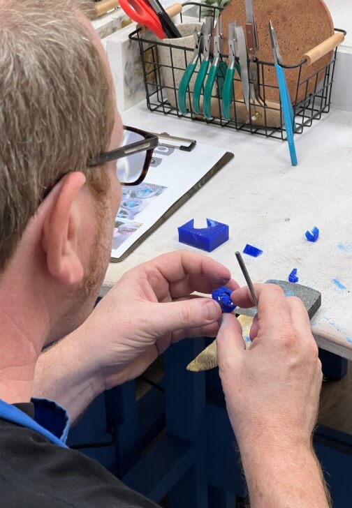 Photo from a jewellery Making class in Stirchley