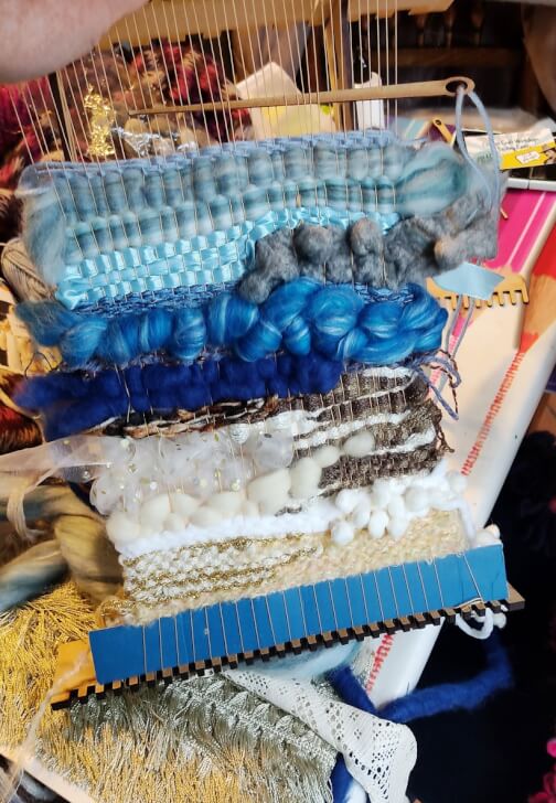 Textiles class in Lechlade, South West