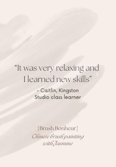 Weekly Chinese Brush Painting Studio - Curzon Kingston
