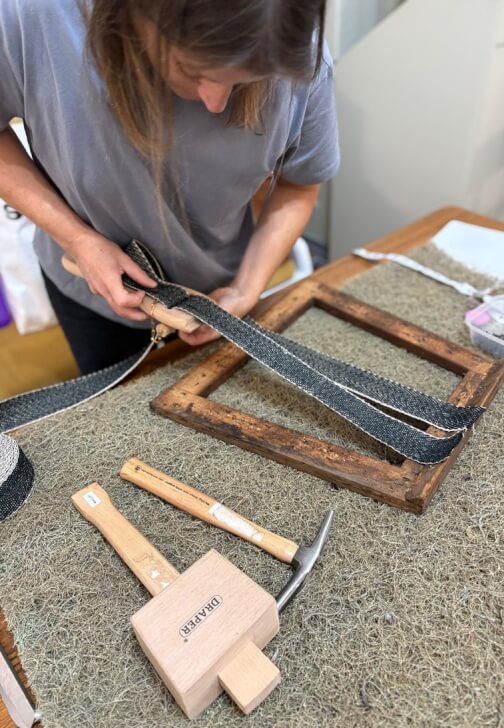 Textiles class in Lewes, South East