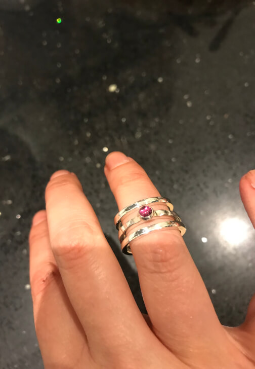 Photo from a jewellery Making class in Cardiff