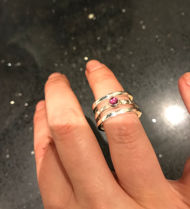 Photo from a jewellery Making class in Cardiff