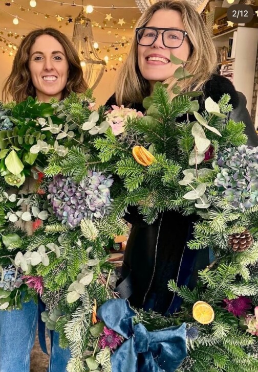 Photo from a floristry class in London