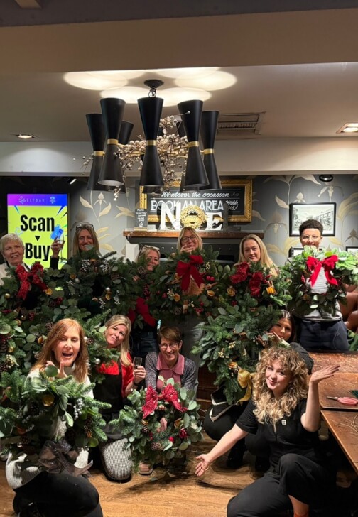 Wine and Wreath-making Workshop