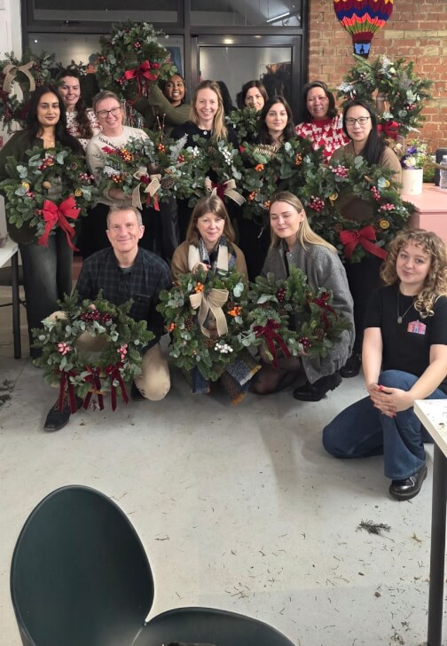 Floristry class in Chingford