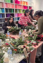 Wine and Wreath-making Workshop