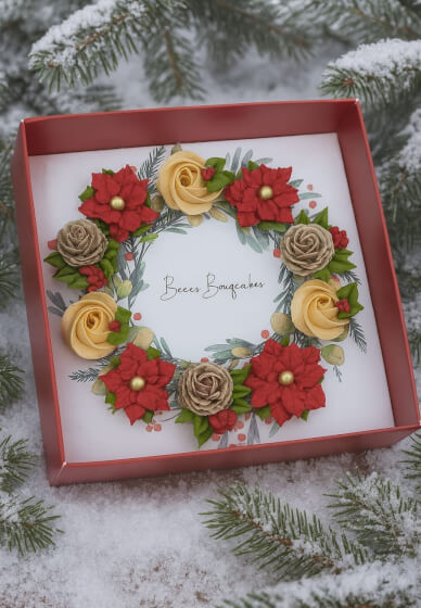 Winter Buttercream Floral Cupcake Workshop