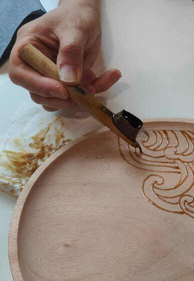 Wood Batik Workshop