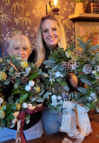 Wreath Making Workshop at H.D.F.D.P