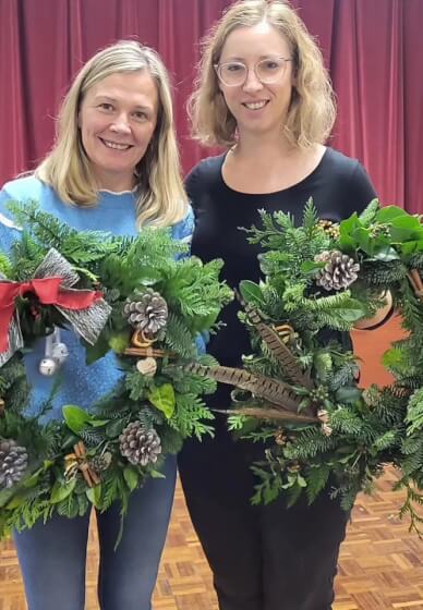 Wreath Making Workshop at H.D.F.D.P