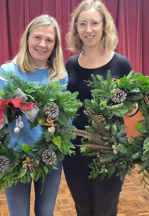 Floristry class in Princes Risborough with Easely Does It