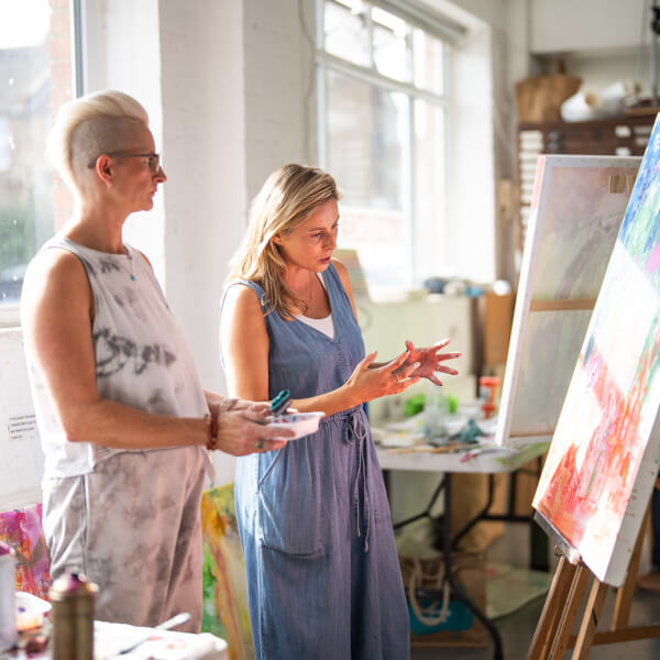 Photo from a Magdalena Smolarska workshop