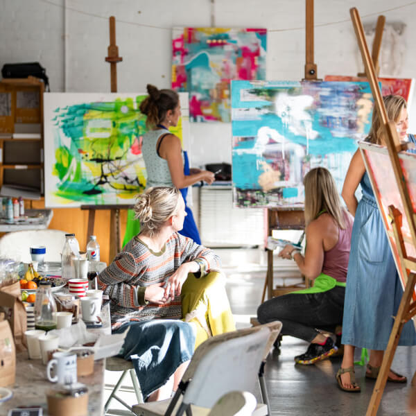 Photo from a Magdalena Smolarska workshop