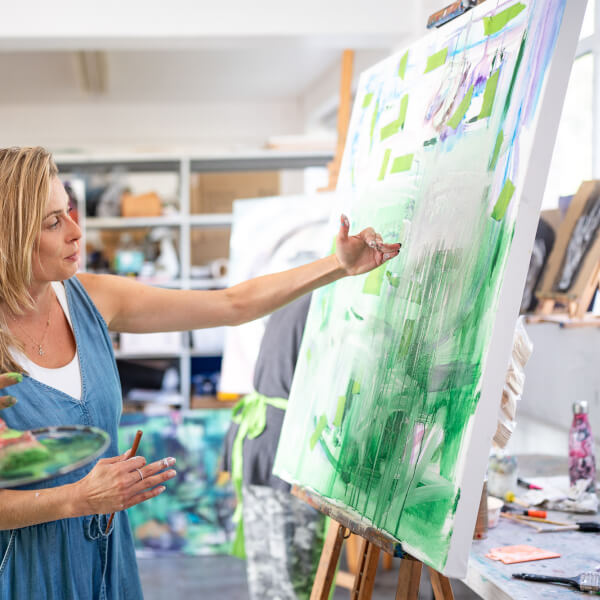Photo from a Magdalena Smolarska workshop