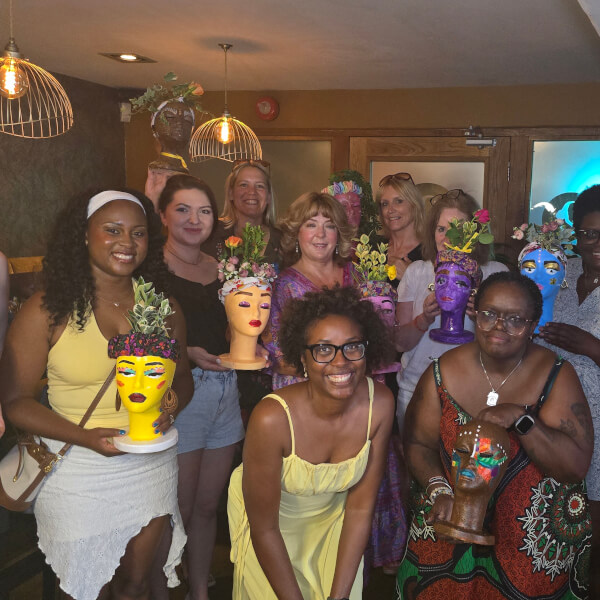 Photo from a My Artsy Party workshop