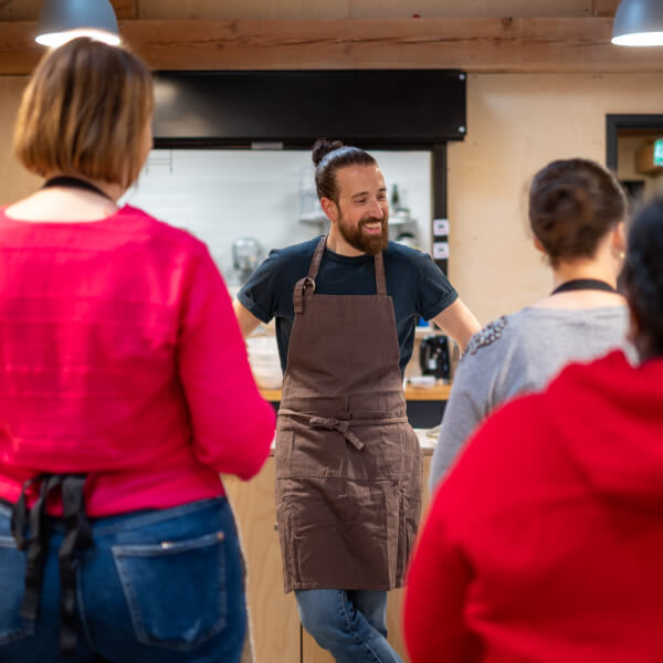 Photo from a the Venetian kitchen workshop