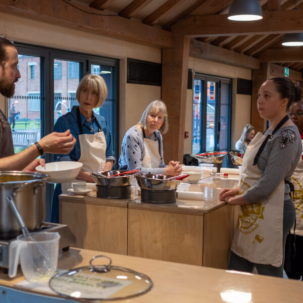 Photo from a the Venetian kitchen workshop