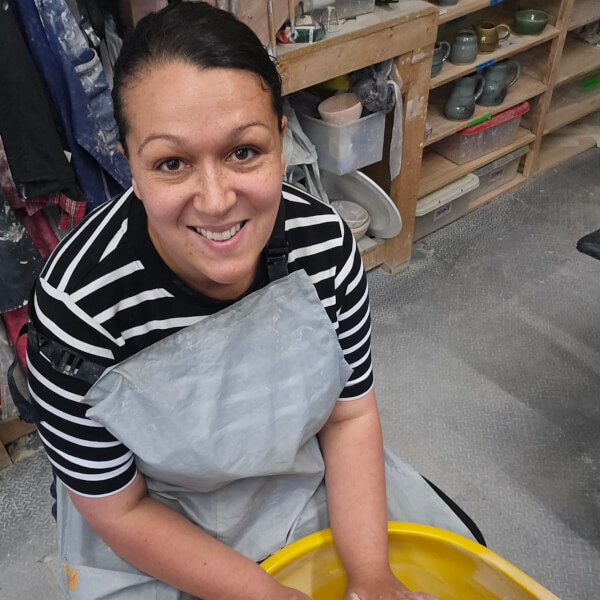 Photo from a Urban Meadows Pottery workshop