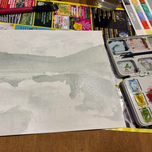 4 Week Watercolour Course review by Lisa Vallente-Osborne - Lancaster