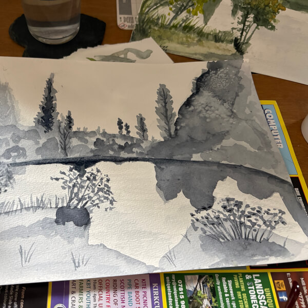 4 Week Watercolour Course review by Lisa Vallente-Osborne - Lancaster