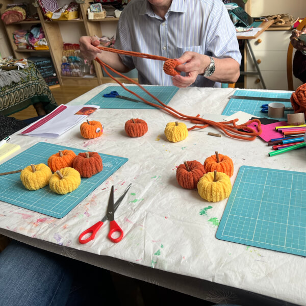 Autumn Pumpkin Craft Workshop review by Laura Cook - Leicester