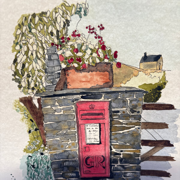 Beginners Ink and Watercolour Sketchalong Workshop review by Laura - Leicester