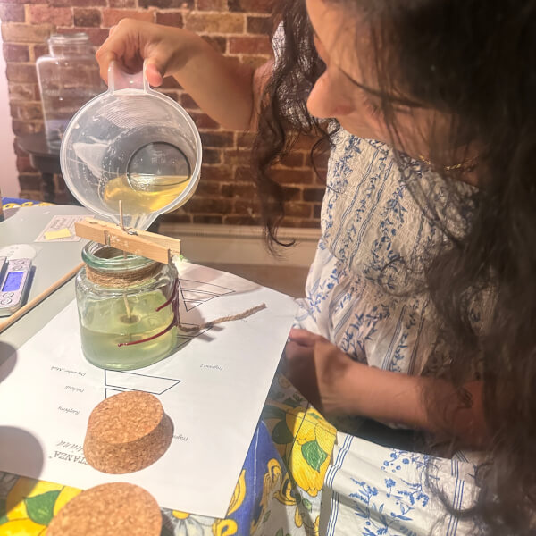 Candle Making Class review by Esha Mehta - London