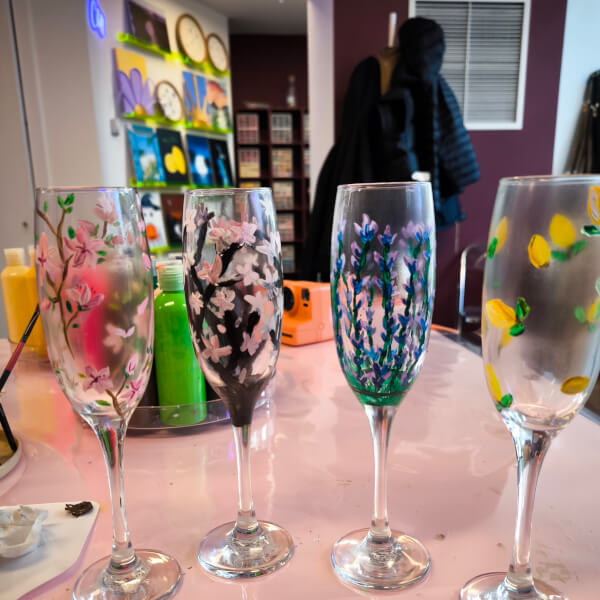 Glass Painting Workshop review by Daniela Robu - London
